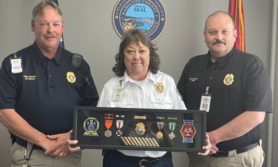 HCEMS Lieutenant retires with 31 years of service