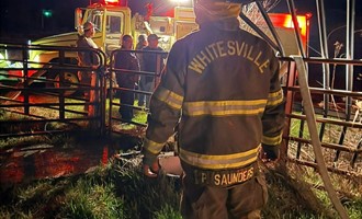 Whitesville Crews Assist in Containing Barn Fire in West Union