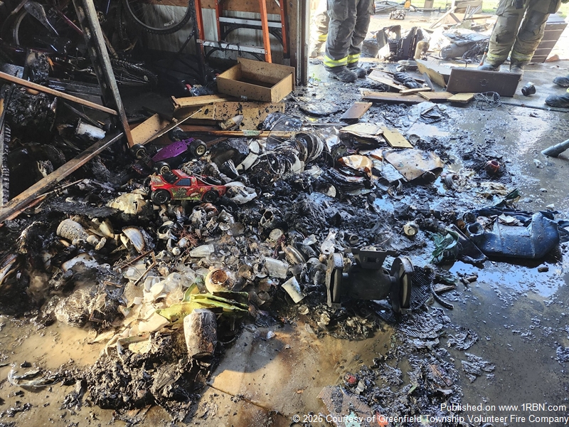 Multi-Department Response to Greenfield Structure Fire