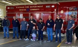 Katonah FD Christens New Rescue Truck