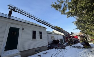 Appleton Crews Respond to Chimney Fire with Mutual Aid