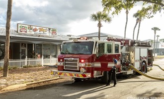 Fire in Restaurant