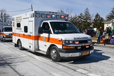 Sayville Community Ambulances 3-28-19 In Recent Parade.