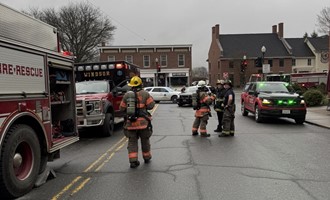 West Weathersfield Crews Respond on Mutual Aid to 1st Alarm Structure Fire