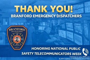 Branford Fire Recognizes Dispatchers During National Week