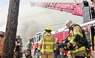 Blaine Hill VFC Crews Provide Mutual Aid Coverage During Multi-Alarm Fire