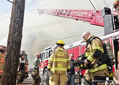 Blaine Hill VFC Crews Provide Mutual Aid Coverage During Multi-Alarm Fire