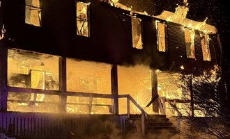 Engine Redirected to Working House Fire During Mutual Aid Coverage