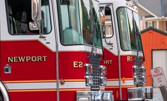 Mutual Aid Assists at Newport Brush Fire