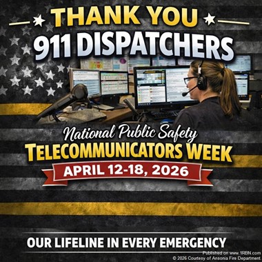 Ansonia Fire Thanks Dispatchers During National Week