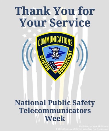 Clinton Fire Recognizes Dispatchers During National Week