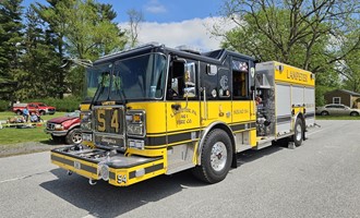 Lampeter Fire Company Dedicates New Seagrave Squad