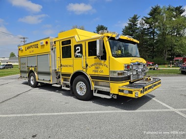 Engine 54 of the Lampeter Fire Company