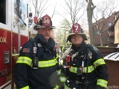 Secaucus FF Ray Cieciuch & son, Donald