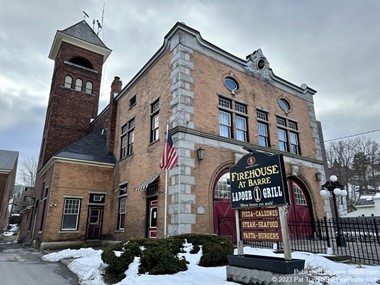 Former Barre Firehouse Now a Restaurant and Inn