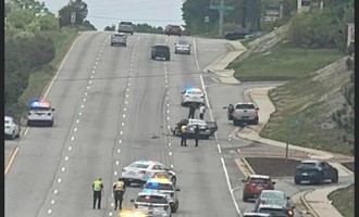Violent crash in Chesterfield with fatality