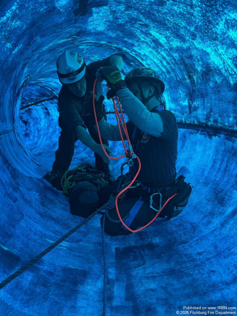 Technical Rescue Training Pushes Crews in Confined Space Drill