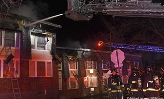 3-Alarm Fire in Manchester displaces 60 residents