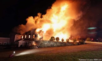 Quick Police Alert Leads to Safe Escape in Two-Alarm House Fire