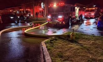 Engine 33 Assists at Apartment Fire in Lower Paxton