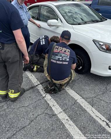 Colonial Park Firefighters Assist Motorists After Call