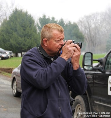 Senior Correspondent at a working structure fire.