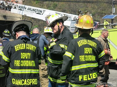 Bergen County Mutual Aid Fire Coordinators Giancaspro, Milligan and Felten
