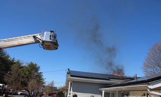Deer Park FD Knocks Down Roof Fire Involving Solar Panels on Sharon Lane