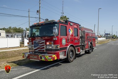 Hazmat Engine 9 on scene