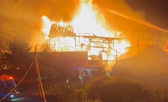 Barn Fire Draws Multi-Agency Response in Fairmount