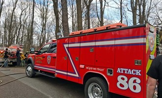 Multi-Company Response to Wildland Fire in Willow Springs