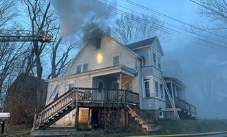 Two-Alarm Structure Fire in Kittery