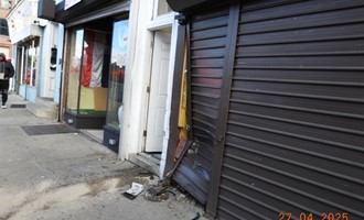 Vehicle into building