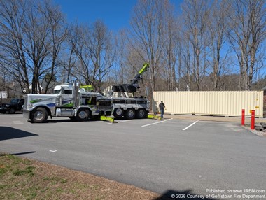 Goffstown Adds Conex Container for Training and Equipment