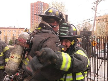 North Hudson Captain Sean Miick & Command Technician Rich Nichols
