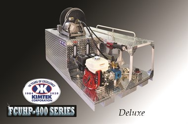 KIMTEK Unveils Six New Brush Truck Skid Units with CAT Ultra High-pressure Pumps