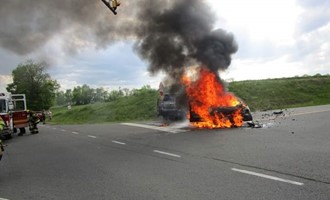 Vehicle crash, fire, summons Little Fork Volunteer Fire and Rescue Co