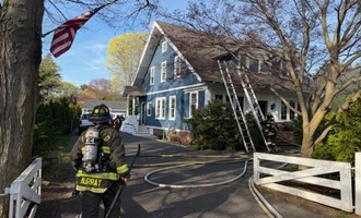 Swift Interior Attack Brings Fairfield House Fire Under Control