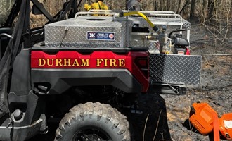 Escaped Burn Sparks Rapidly Spreading Brush Fire in Durham