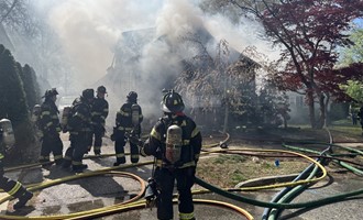 USPS Letter Carrier Discovers & Reports Structure Fire in Haddonfield