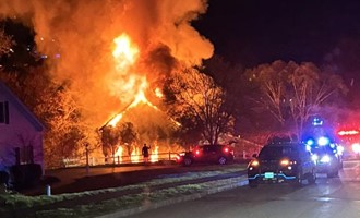 Ashland Crews Respond to Fully Involved House Fire