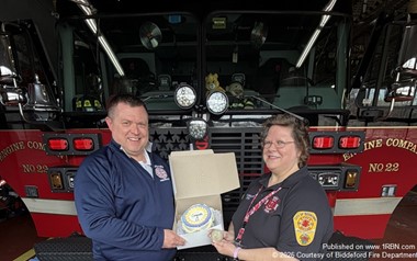 Office Manager Kathy Boyden Honored in Biddeford
