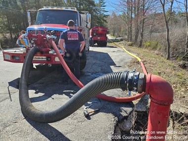 Sandown Activates “Big Foot” for Brush Fire Risk