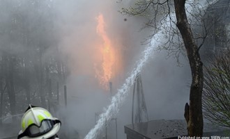 Firefighters Rescue Dog from 2 Alarm Fire in Waltham