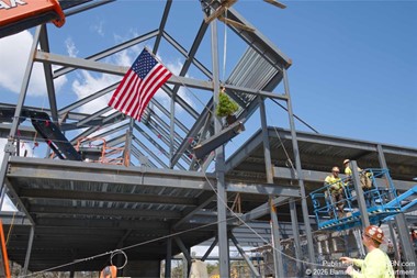 Barnstable Fire Station Reaches Major Construction Milestone with Topping Off Ceremony