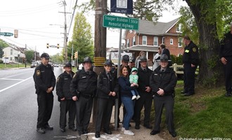 Dedication of Trooper Branden T. Sisca Memorial Highway