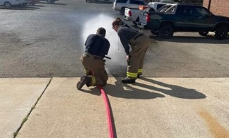 Chase City firefighters train to increase skills