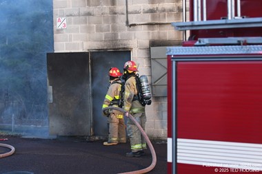 Hose Advancement Search Training with Smoke at Skippack Fire Company Training Facility with Station 
