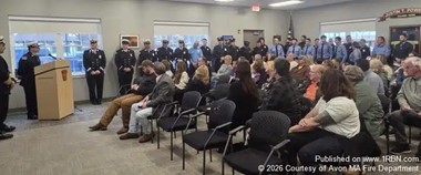 Avon Welcomes Six New Call Firefighters