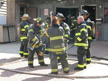 North Hudson firefighters
